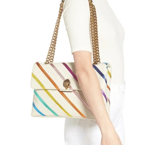 Kurt Geiger Handbags - - Kurt Geiger London Large Kensington Rainbow Shoulder Bag